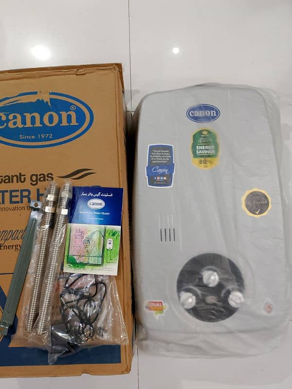 NEW Canon LPG Instant Geyser 10 litre 1