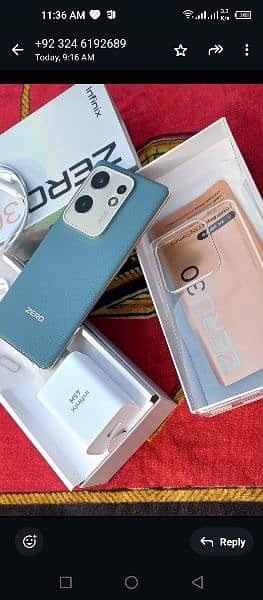 Infinix Zero 30 4G Brand New PTA Approved. My Whtsp Number 03315753857 4