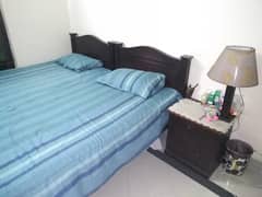 2 single beds new condition with spring mattress