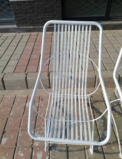 lawn iron chair