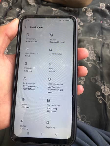 Oppo f11 pro 6/128 7