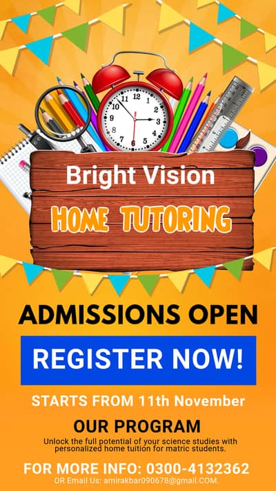 Bright vision Online Home tution service