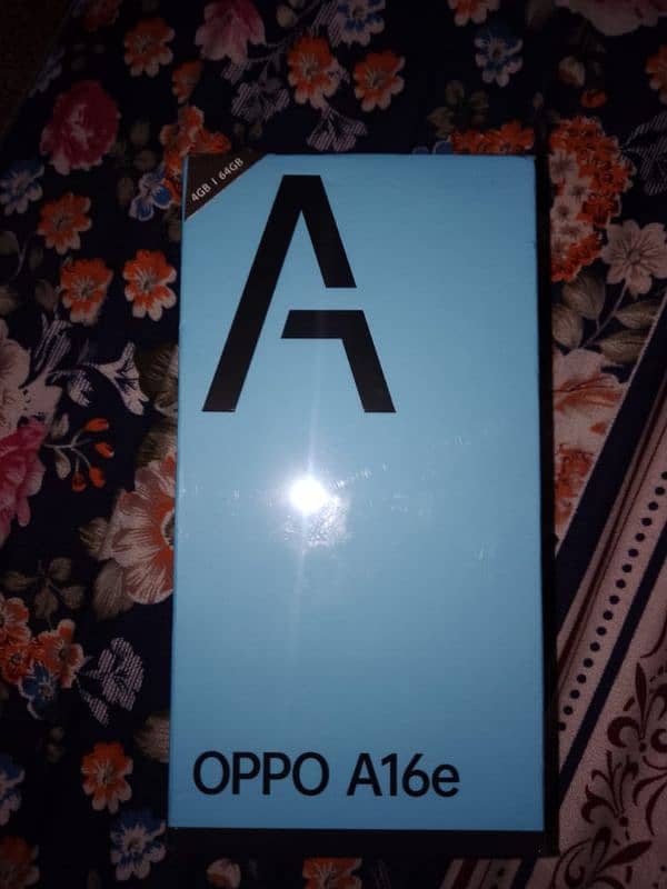 OppoA16e  4/64 Sealed Pack 1