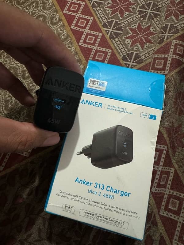 ANKER 45watt charger usb type c 0