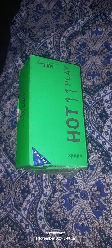 infinix hot 11 play phone= 03040062935 6