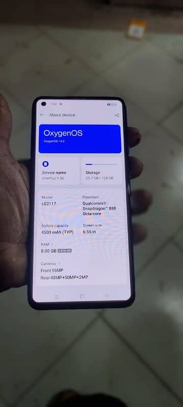 one plus 9. . 5g. . 8+8/128gb. . . non pta 1