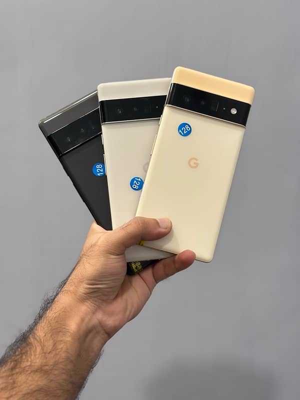 google Pixel 6Pro(12/128gb)Dual Sim Approved Waterpack fresh Stock 7