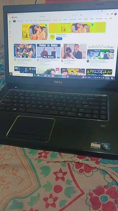 Dell laptop Icore 5 4/256 gb Great Condition contact 03318239599 0