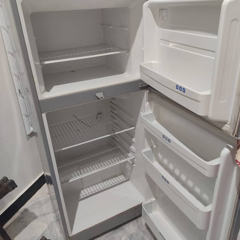 Haier HRF-272 Gray Color Used Fridge for sale in working condition 2