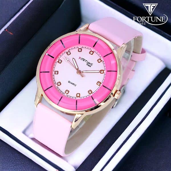 Fortune Times Ftc Ladies Quartz Analog Wrist Watch For Girls & Women 2