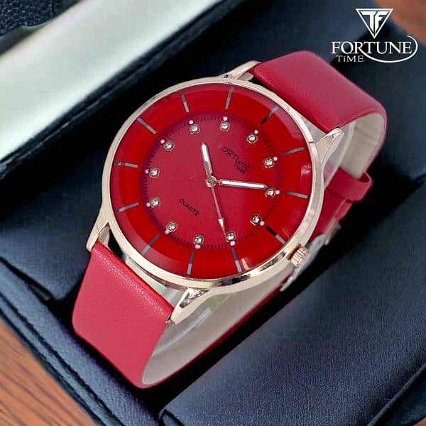 Fortune Times Ftc Ladies Quartz Analog Wrist Watch For Girls & Women 4