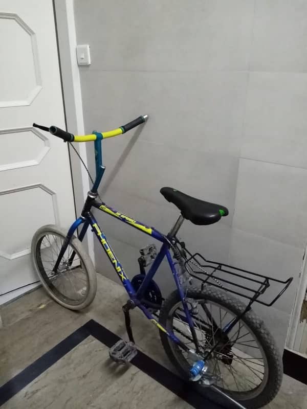 bicycle in blue colour 1