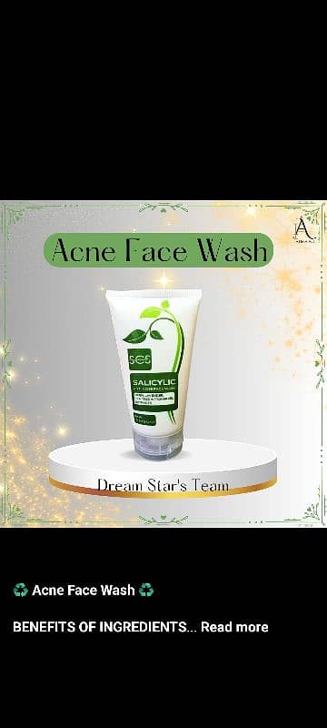 Face Wash | organic Acne Face Wash 0