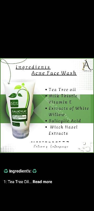 Face Wash | organic Acne Face Wash 2