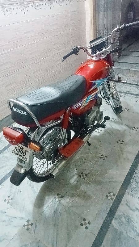 Honda cd70 2019 model total genuine 8