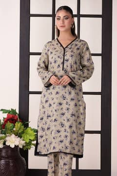 All over Linen 2pc Brand women dress