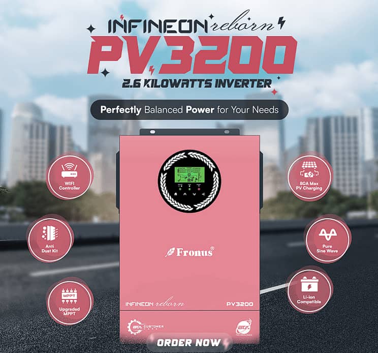 Fronus Infineon Hybrid Solar Inverter Best Price in Pakistan 0