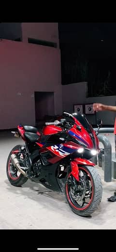 bmw s1000rr replica  250cc registration