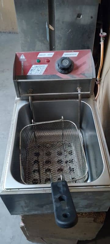 electric 8 liter fryer shawarma machine hot plate 1