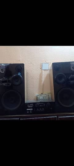 yamaha wofer sapikr jori for sale whit amplifier waranty k sath