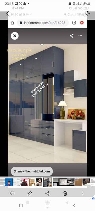 wardrobe/ cupboard/ armories/ storage cabinet wardrobe 11