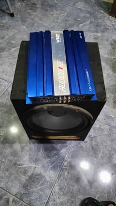 Woofer with Amplifier