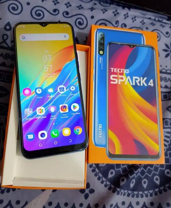 Tecno Spark 4 3Gb/32Gb 2 Days battery backup 1