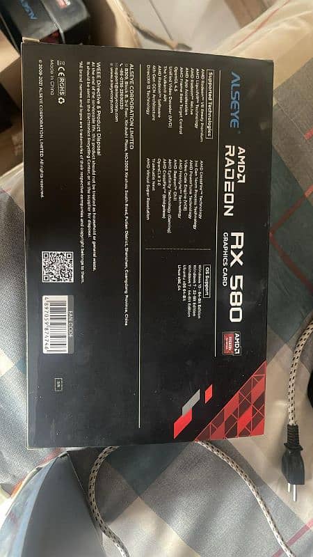 Alseye RX 580 8gb 3