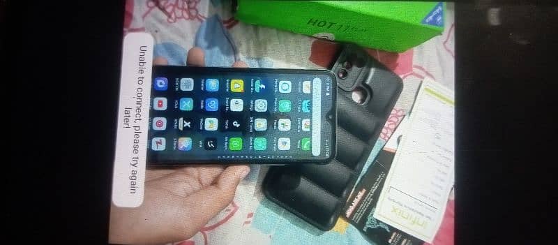 Infinix hot 11 play with box 2