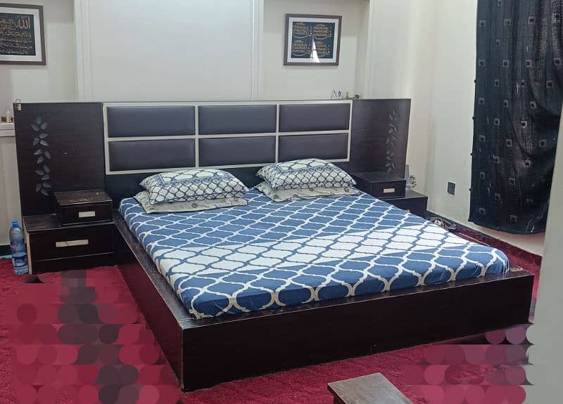 double bed set with dressing 2