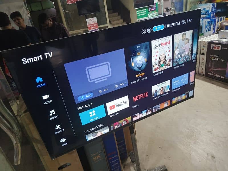 Latest 32,,Samsung Smart 4k UHD LED TV 3 years warranty 03227191508 0