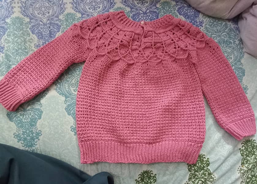 crochet sweater 0