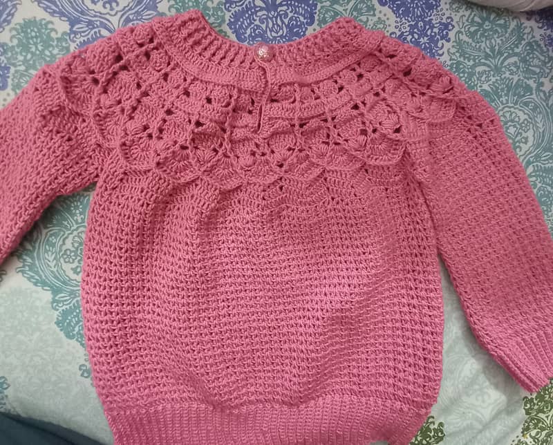 crochet sweater 1