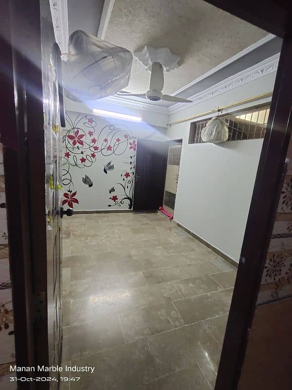 apartment for sale in Liyari Behar qaloni H road gali no 17 5