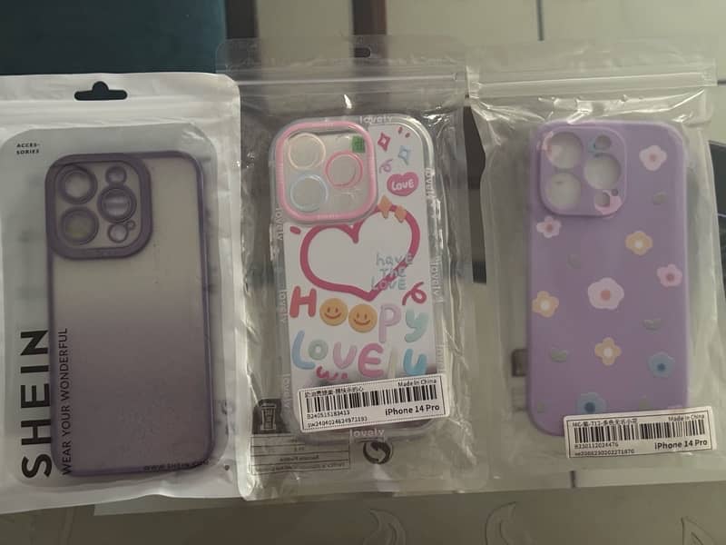 iphone 14 pro back covers available brand new never used from Shein 1