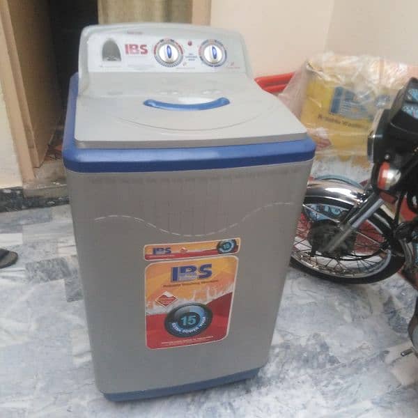 IBS washing machine 2