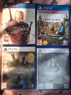 PS4/PS5 games excellent condition no exchange fixed price