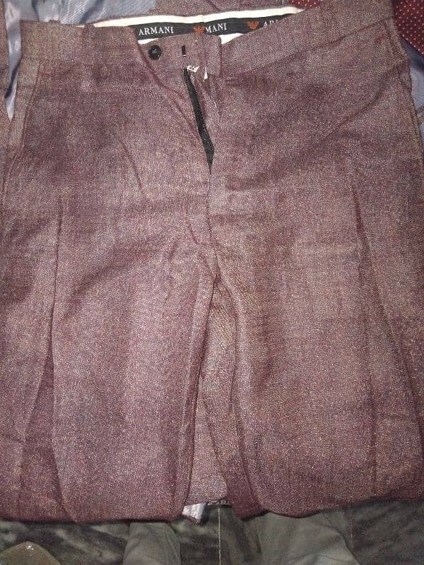 3 pic suit in perpel beutiful contrast colour for sale only 1 day used 5