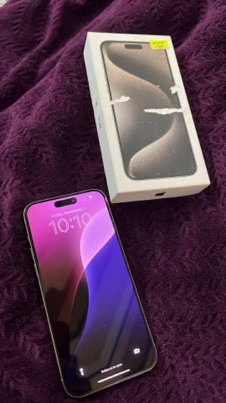 iphone 15 pro max 256gb hk non pta 97bh 200 cycle 0