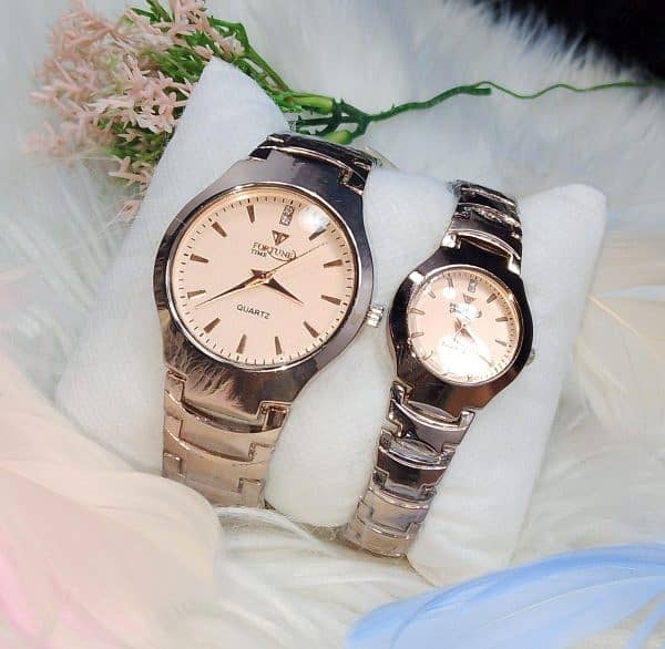 Classic Design Fortune Time Couple Watches 1