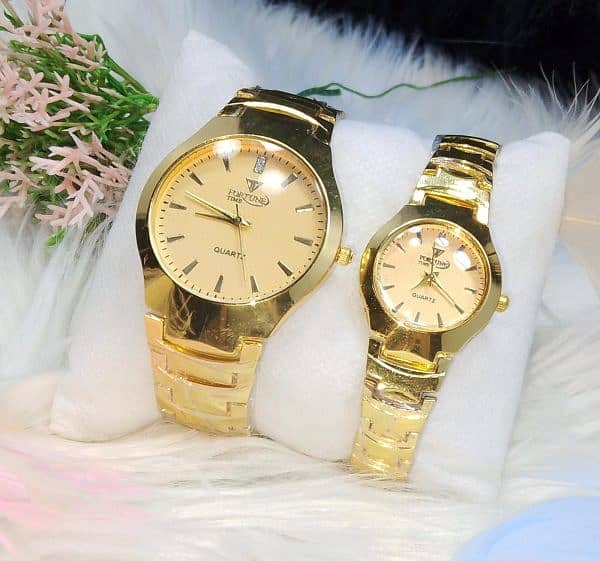 Classic Design Fortune Time Couple Watches 3