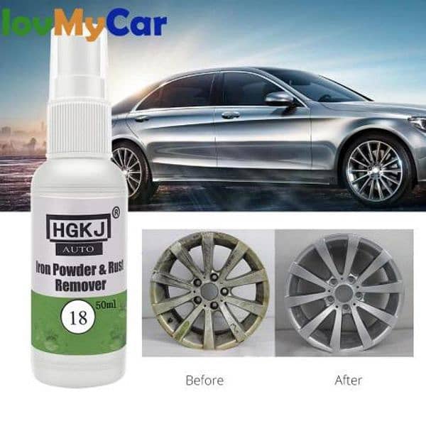 Iron powder and car Rust Remover 0