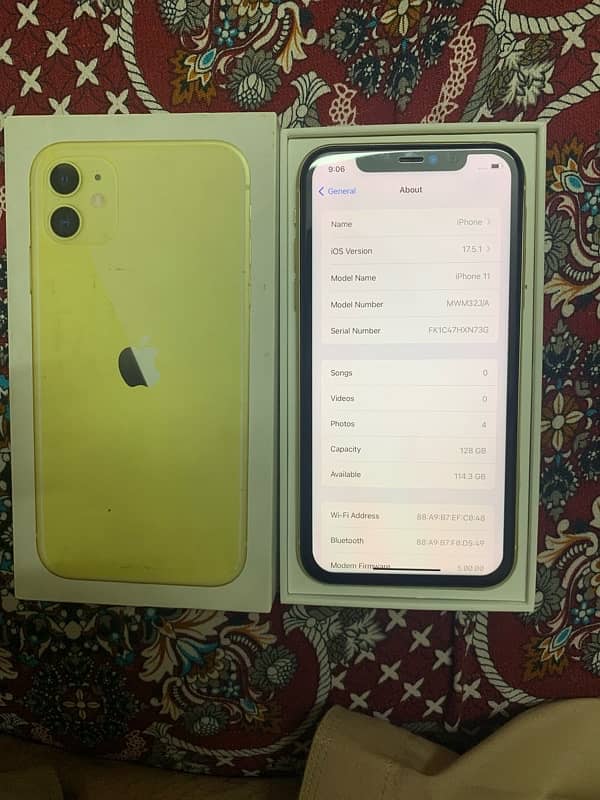 iphone 11 128 gb factory unlock with box Exchange possie 1