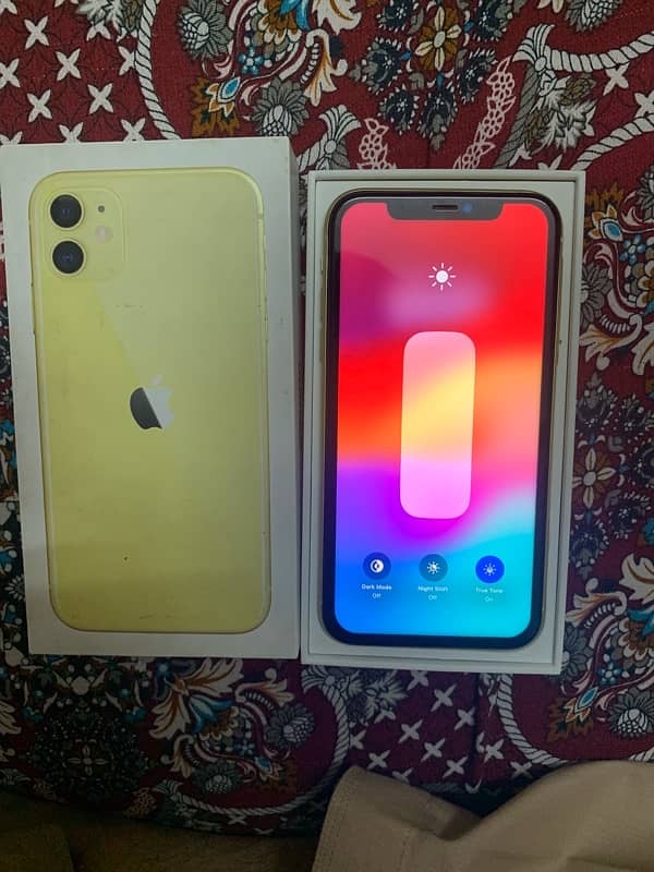 iphone 11 128 gb factory unlock with box Exchange possie 3