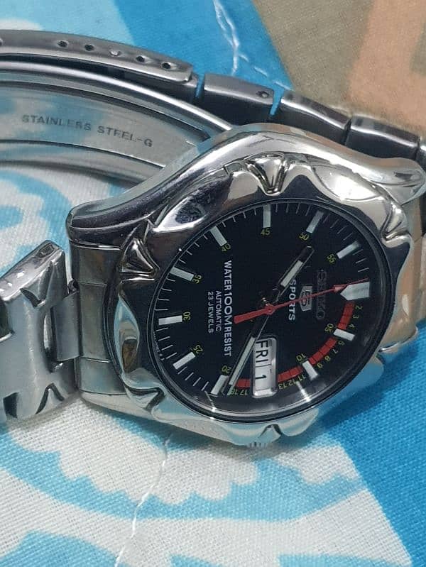 Seiko 5 sports Automatic watch Model-snz449j1 Made in Japan 4