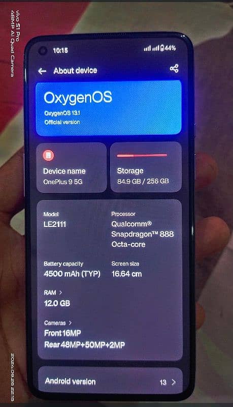 one plus 9 5 g  condition 10 by 10 0