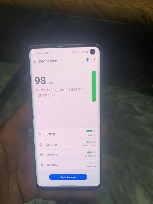 samsung s10 8 128 gb dual pta sale exchange 1