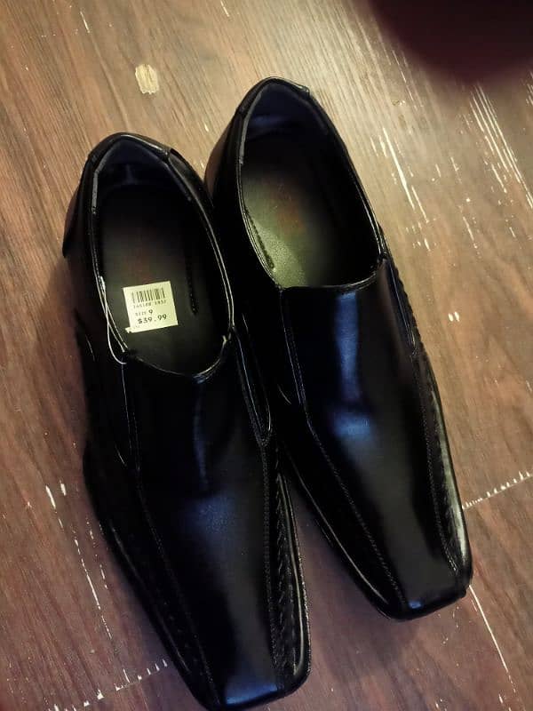 Black shoes UK imported size 9 2