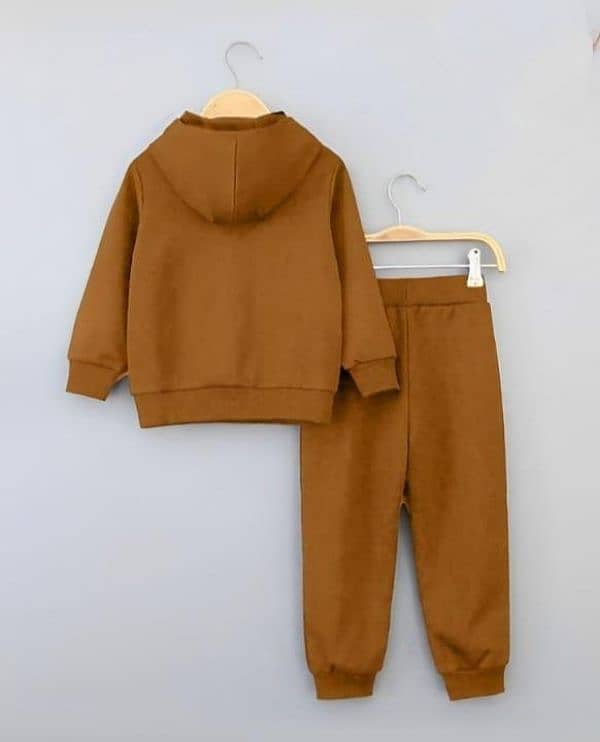 Kid's Hoodie Tracksuit l 2 PCs l Free Delivery  0323-4536375 9