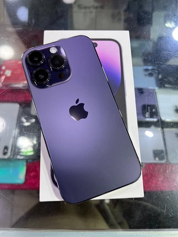 iPhone 14 Pro Max 256gb official pta approved 0